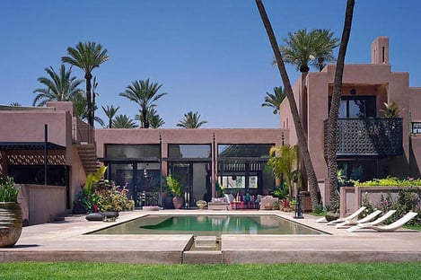 La villa Dar JL (quartier de la Palmeraie)