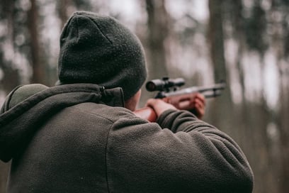 Une partie de chasse dans les environs de Marrakech
