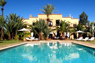 Nos villas pour un grand groupe à Marrakech