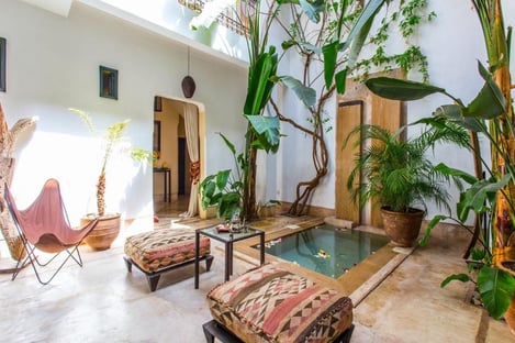 Our small riads for a family in Marrakech