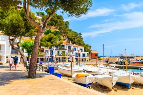 Calella de Palafrugell or Llafranc, typical coastal village