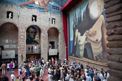 Take a surreal tour around the Dalí Theatre‑Museum in Figueres