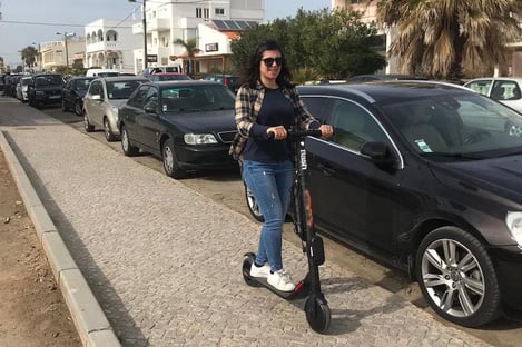 Go on a scooter or an electric scooter