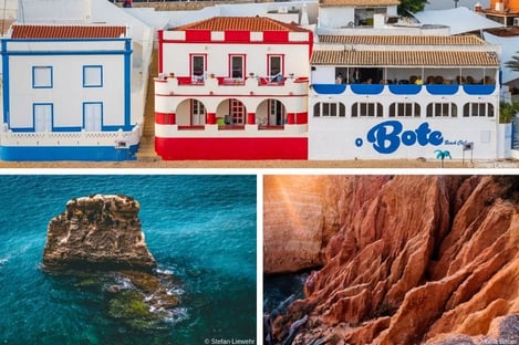 Les plages et la mer de Carvoeiro