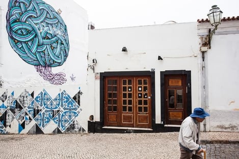 Lagos, a typical village