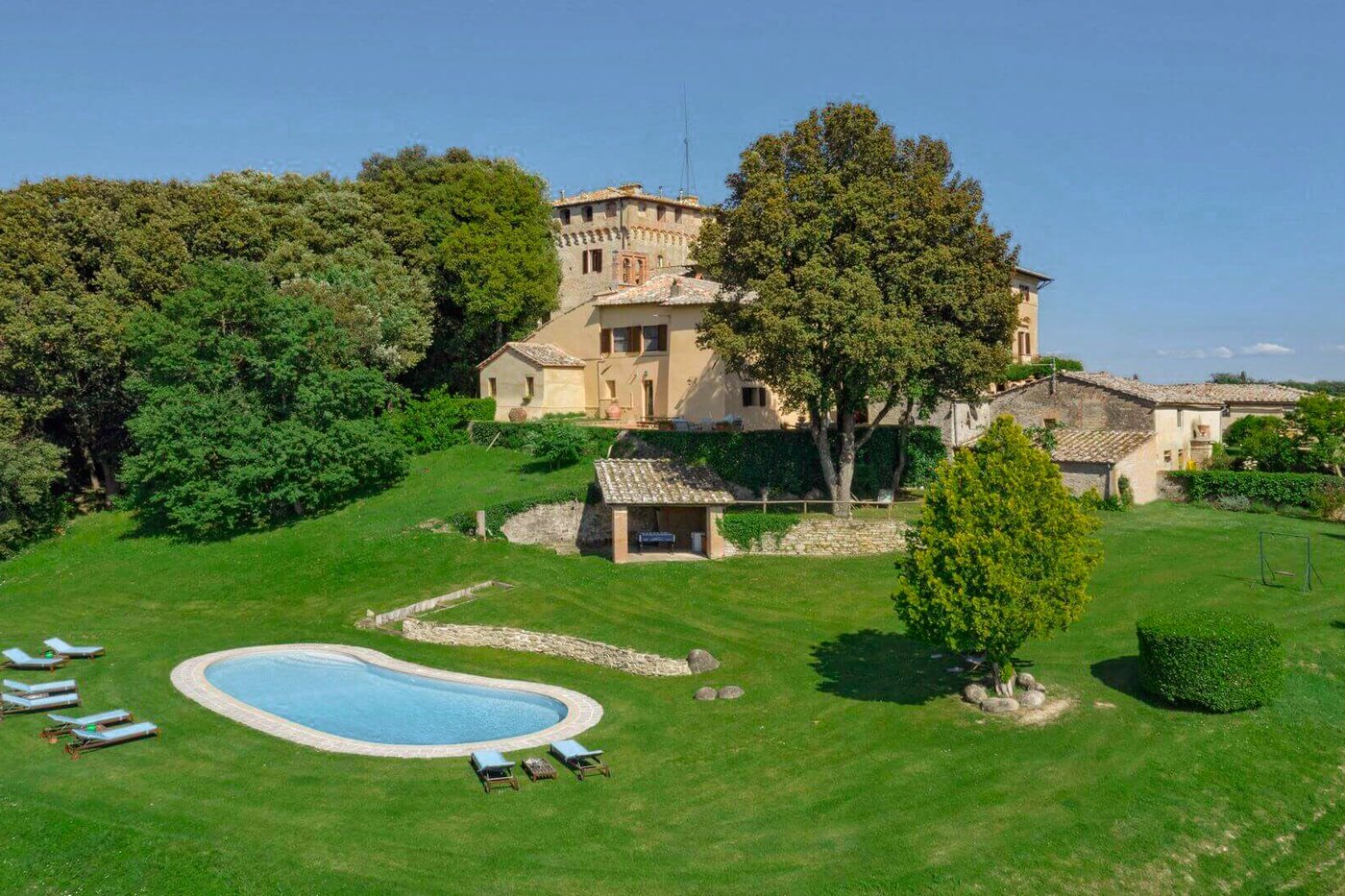 Castello Buonconvento, luxury villa in Tuscany, Italy