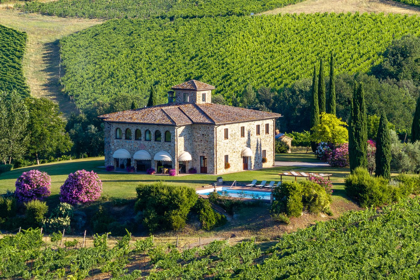 Villa Donatello, luxury villa in Umbria, Italy