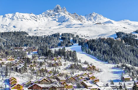 The charm and layout of Méribel and its unique villages