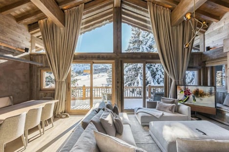 Chalet Bellarossa - beautiful chalet right on the slopes