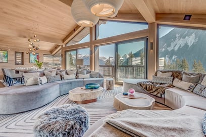 The best ski chalets and apartments close to the slopes in Courchevel