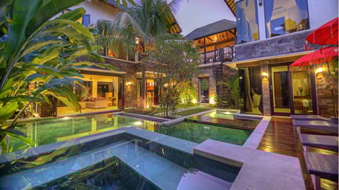 Villa Villa Sundari, Location à Bali