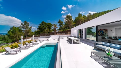 Villa Manuaya, Location à Ibiza