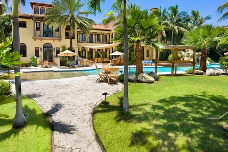 Une villa à Miami, LA station balnéaire