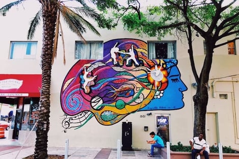 Walking around Little Havana