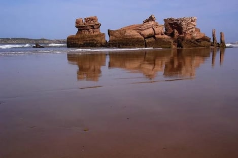 Plage de Diabat : un site historique près d’Essaouira