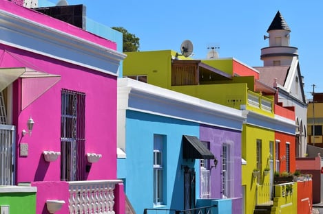 Le quartier Bo-Kaap : un ensemble très coloré