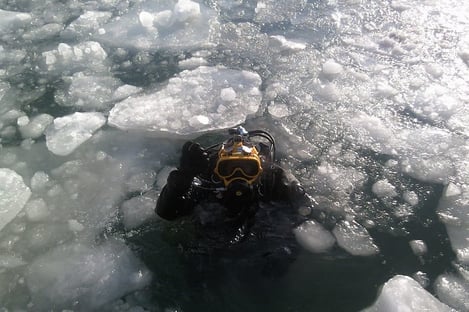 Faire de la plongée sous-marine