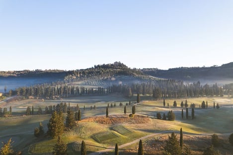Bar Écru in the hills of Castelfalfi - Tuscany 