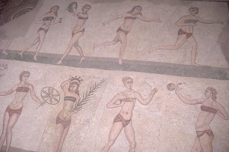 La villa romaine de Piazza Armerina