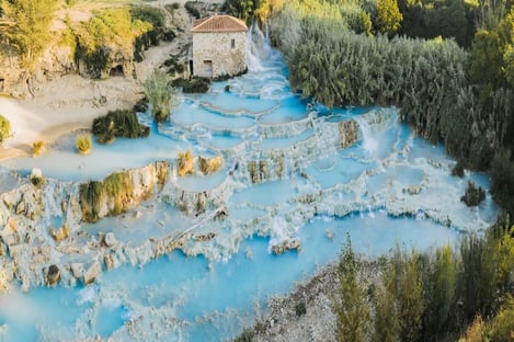 Saturnia: its thermal baths and hot springs