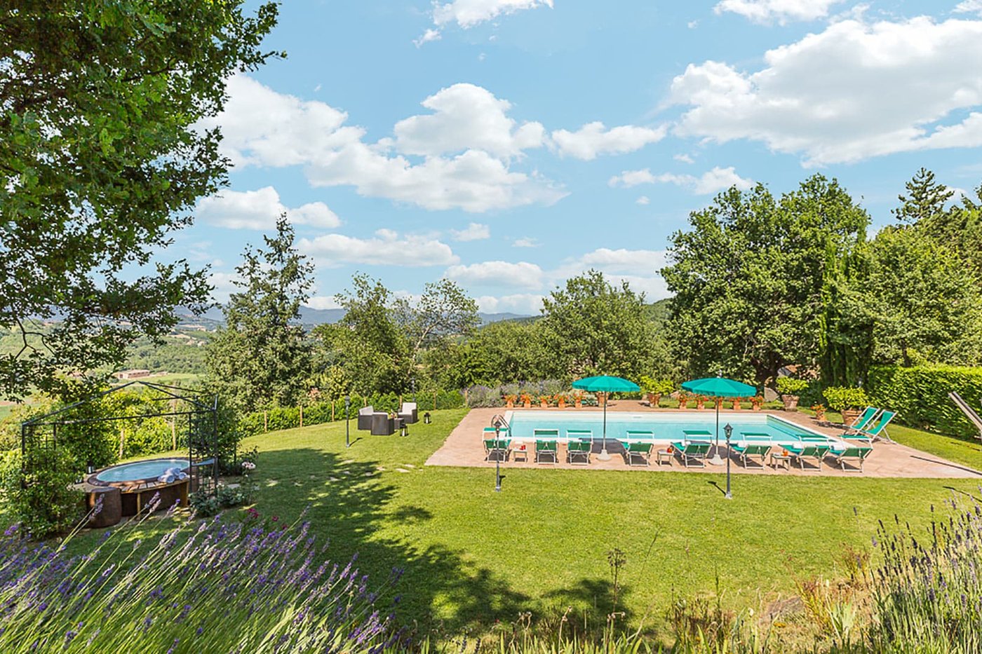 Villa Cielo, luxury villa in Tuscany, Italy