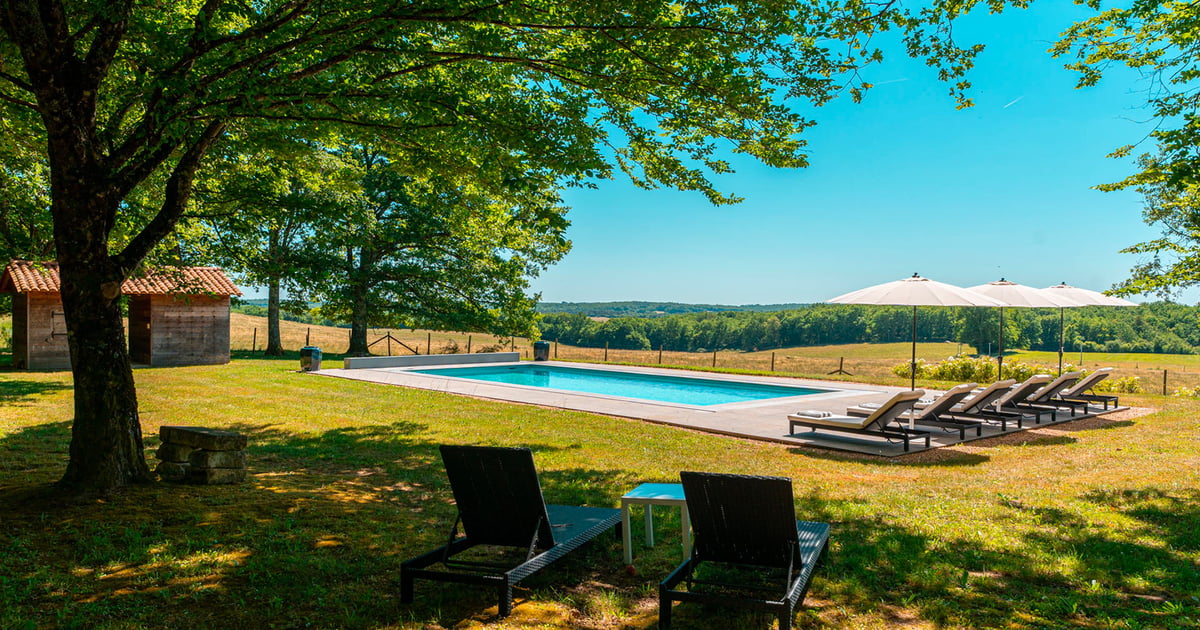 Villa de la Roussie - Villa à louer à Mareuil en Périgord, Dordogne ...