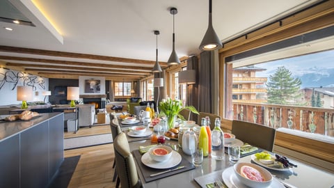 Villa Fleur de Lin, Ferienvilla mieten Schweizer Alpen