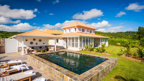 Villa Casa Aire, Rental in Le Vauclin