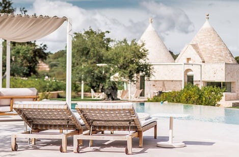 Pourquoi avoir choisi la Vallée d'Itria en Italie pour votre projet de maison ?