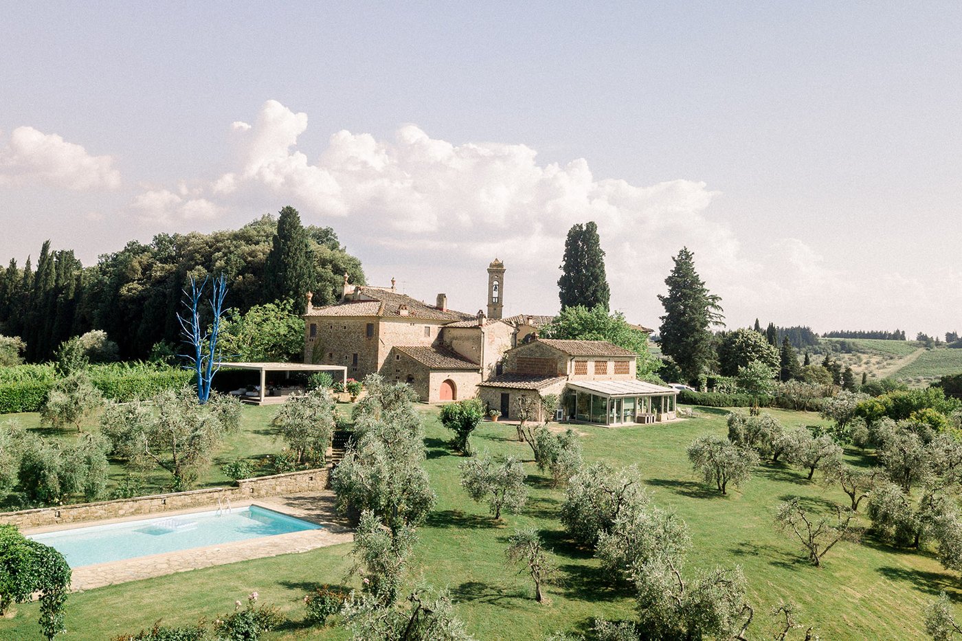 Villa Sergini, luxury villa in Tuscany, Italy