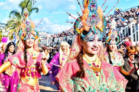 Une fête de carnaval avec une touche originale