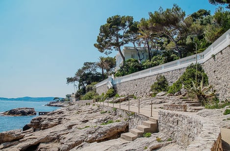Plage de la Mala à Cap d’Ail