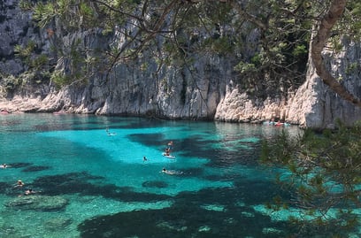 Secret beaches and hidden coves on the French Riviera