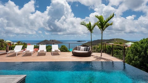 Villa Villa Two, Ferienvilla mieten Saint Barthélemy Westen