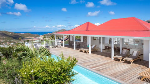 Villa Trésor de Saint-Barth, Location à Saint-Barthélemy Ouest