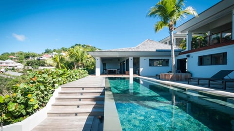 Villa Villa Joanna, Ferienvilla mieten Saint Barthélemy Westen