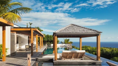 Villa Villa Carus, Ferienvilla mieten Saint Barthélemy Westen