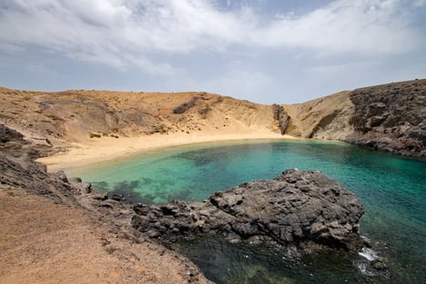 The beauty of the Canary Island - PapaGayo Beach
