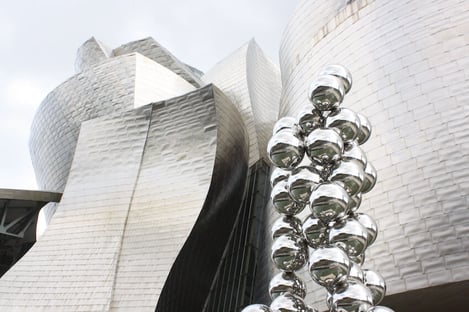 2) The Guggenheim museum in Bilbao