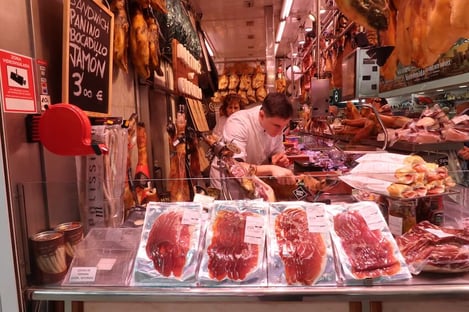 Cured meats: Jamon and Chorizo