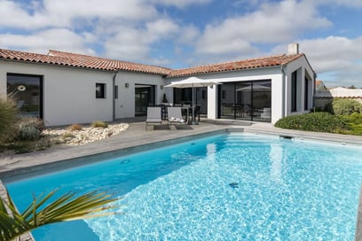 Our villas with a heated swimming pool on the Ile de Ré