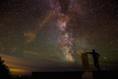 When night falls on Île de Ré