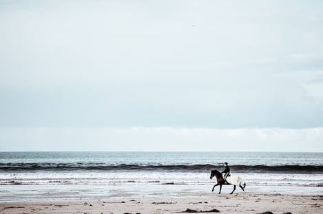5. Balade à cheval sur la plage