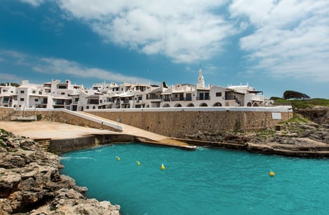 Binibeca: one of the best places for couples by the coves
