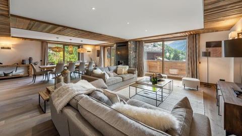 Villa Appartement Flocons 5, Rental in Northern Alps