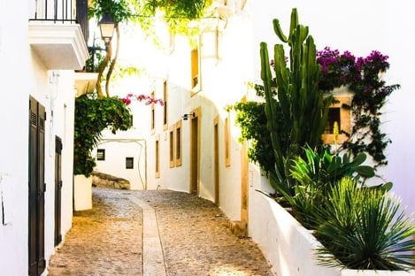 A trip through the cobbled streets of Dalt Vila, Ibiza's historic old town