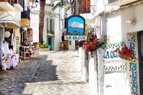 A trip through the cobbled streets of Dalt Vila, Ibiza's historic old town