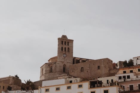 Explore the storied past of Ibiza's cathedral, the white island's coveted capital 