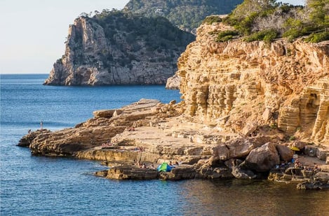 Beautiful secret beaches