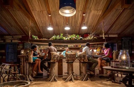 Rum Shed Bar & Grill : restaurant sur la plage à l'île Maurice